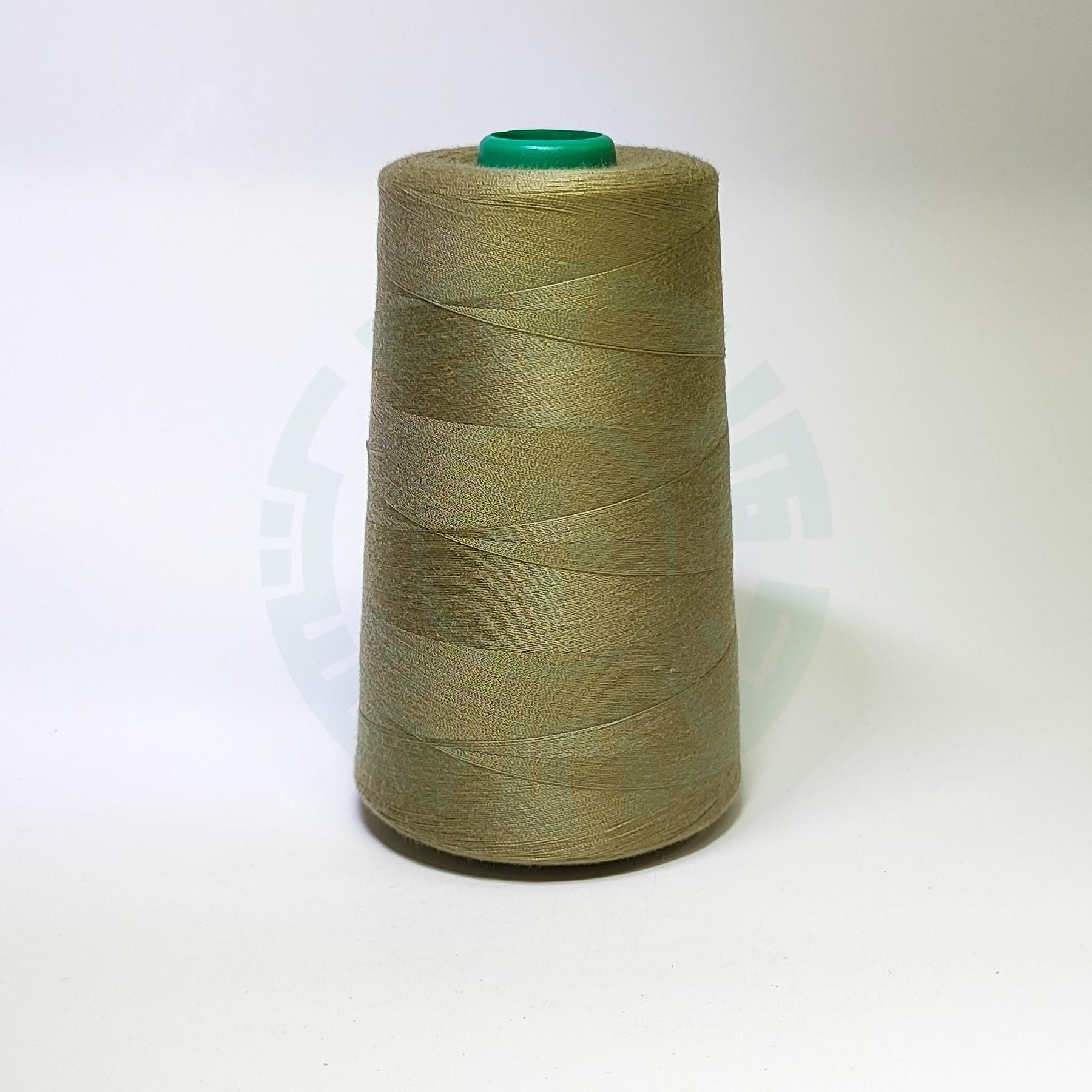 دوک پلی استر 5000 یارد رنگ نسکافه ای کد355