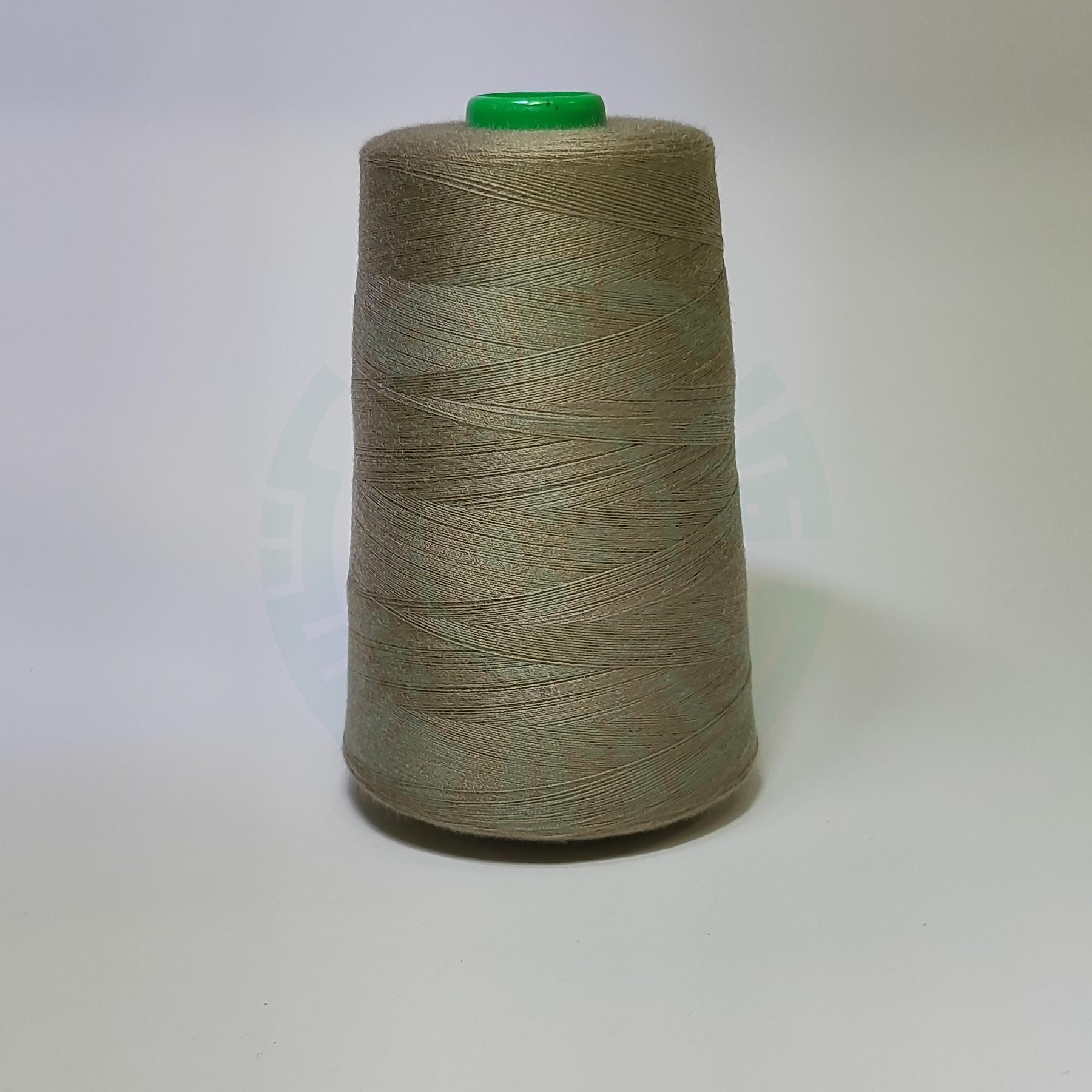 دوک پلی استر 5000 یارد رنگ نسکافه ای کد353