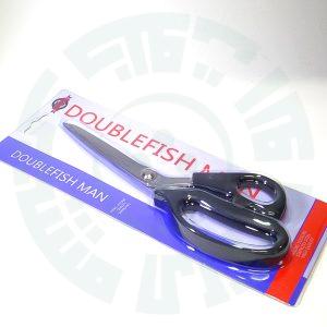 قیچی خیاطی دابل فیش من (DOUBLEFISH MAN) رنگ مشکی