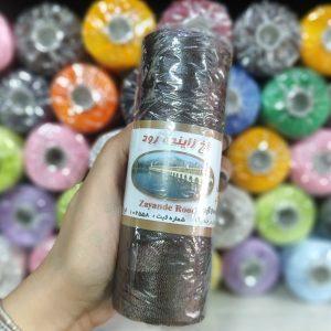نخ ابریشم دوک 200گرمی رنگ قهوه ای کد 421