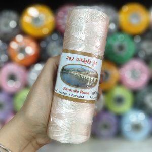 نخ ابریشم دوک 200گرمی رنگ کرم کد 334