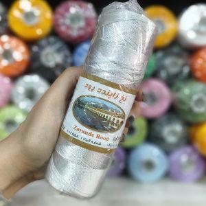 نخ ابریشم دوک 200گرمی رنگ طوسی کد 299