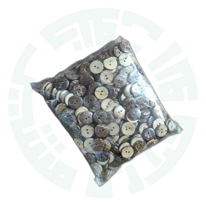 دکمه دوسوراخ طرح چوب سایز 28 (بسته500عددی)