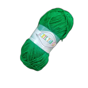 کاموا اکریل بافت رنگ سبز (100گرمی)