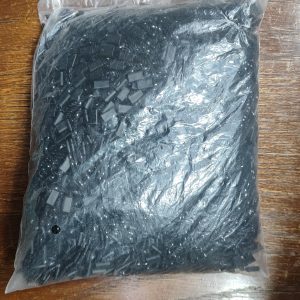 نخ پلمپ(نخ کارت) رنگ مشکی نقره ای(بسته1000عددی)