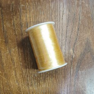 نخ قیطان ماکارون رنگ کرم (100یارد)