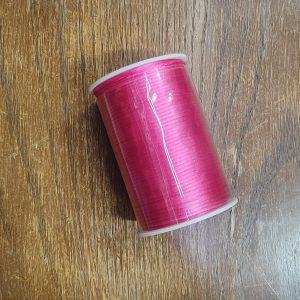 نخ قیطان ماکارون رنگ سرخابی(100یارد)