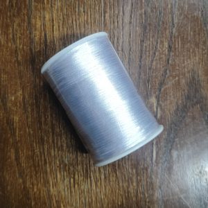 نخ قیطان ماکارون رنگ سفید(100یارد)
