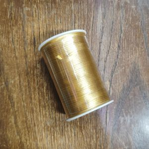 نخ قیطان ماکارون رنگ کرم نخودی (100یارد)