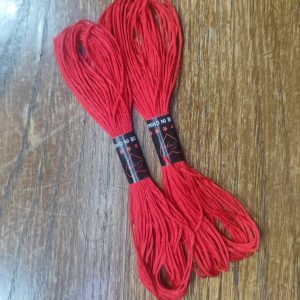 نخ گلدوزی (کوبلن دوزی) رنگ قرمز