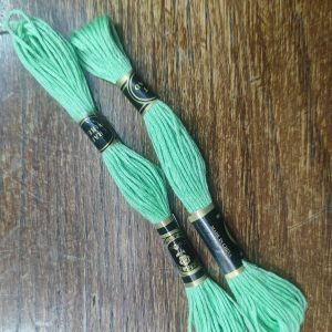 نخ گلدوزی (کوبلن دوزی) رنگ سبز روشن