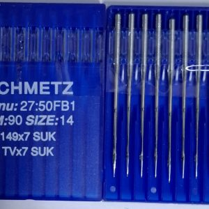 سوزن چرخ صنعتی TV*7 سه قلاب SCHMETZ شماره 14 (بسته10عددی)