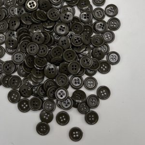 دکمه چهارسوراخ پلاستیکی رنگ سبز صدری (بسته500عددی)