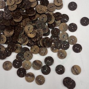 دکمه دوسوراخ طرح چوب سایز 28 (بسته500عددی)